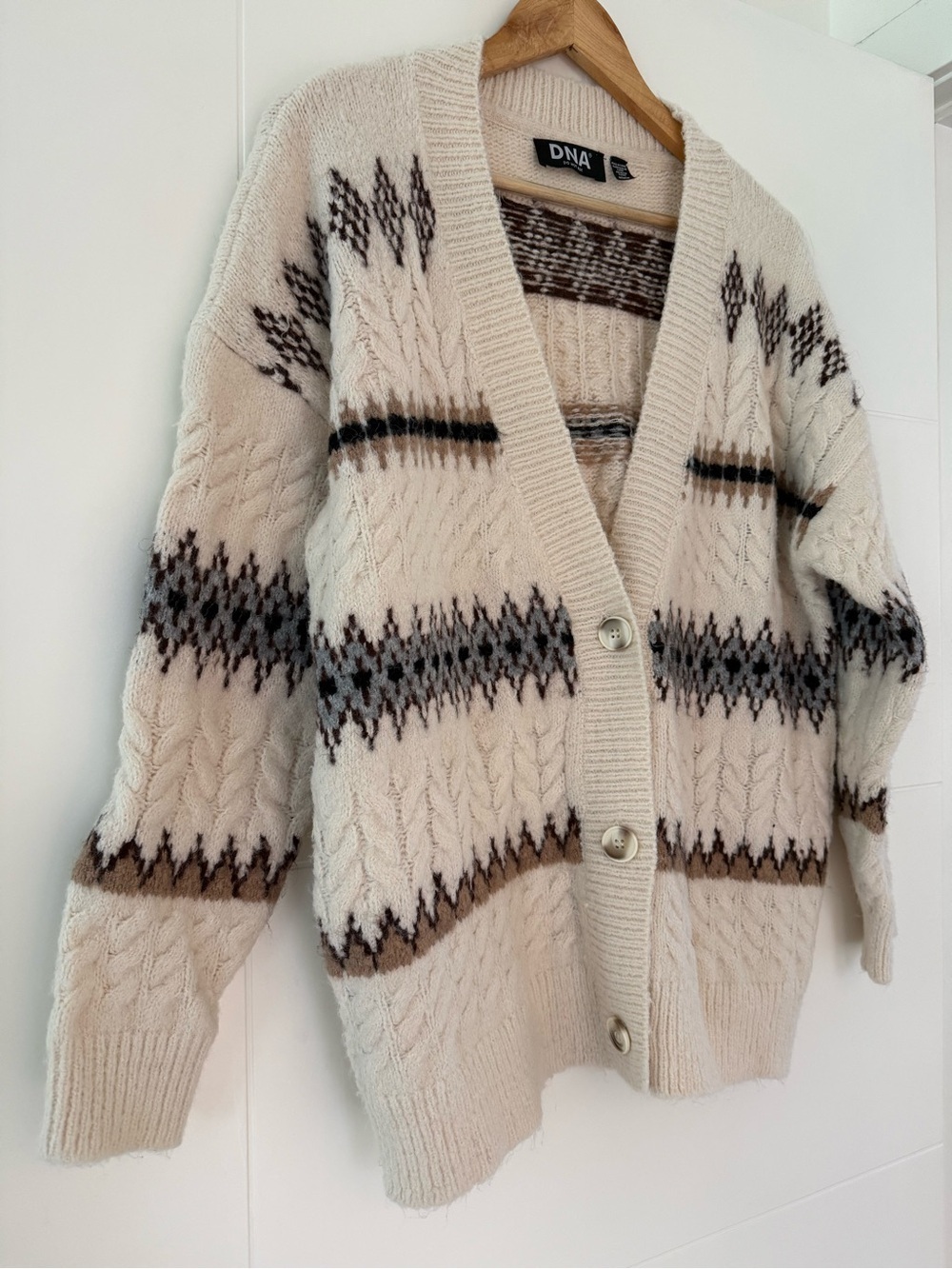 DNA “Do Not Ask” Grandpa Cardigan, size medium. - Picture 9 of 15